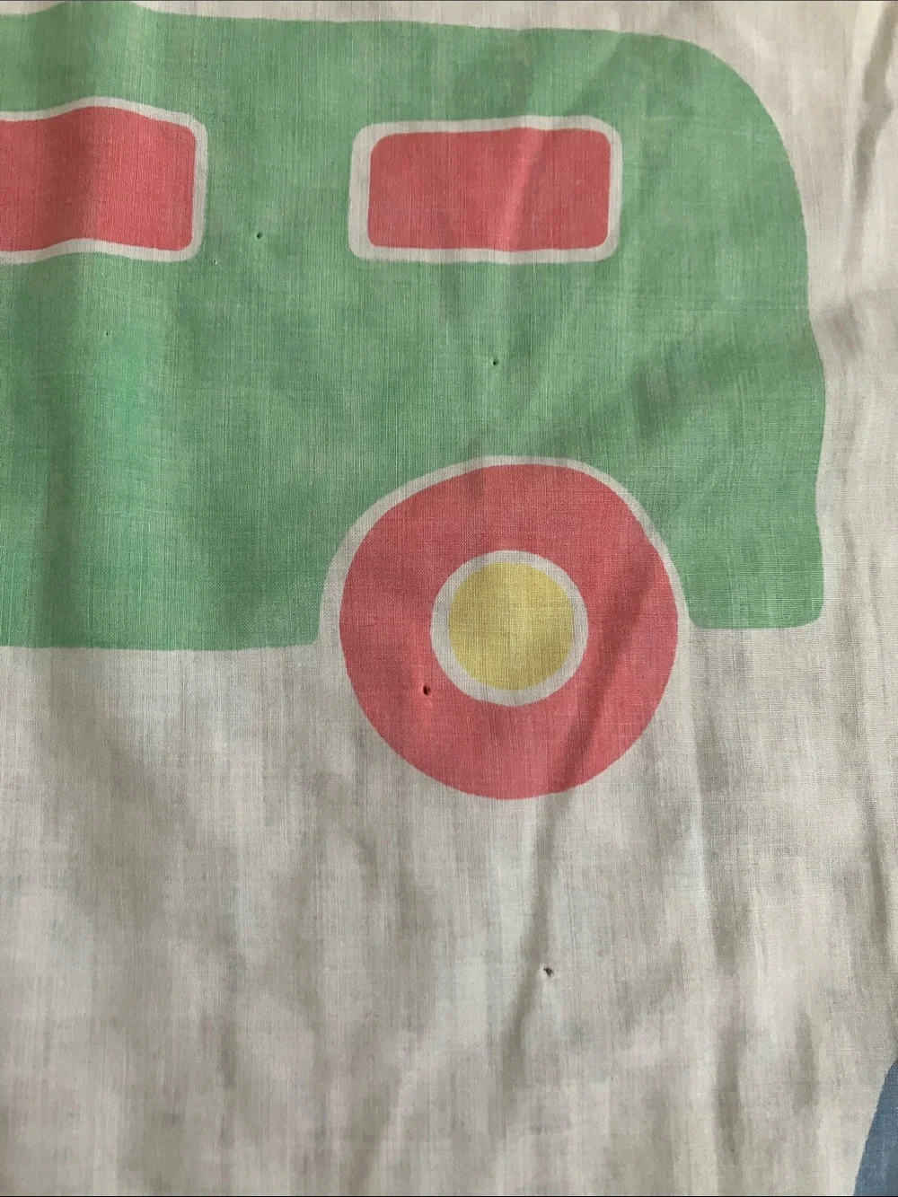 Marimekko twin Colorful Kids Cars and trucks Fitted Sheet Bo boo Dan rivers 70s